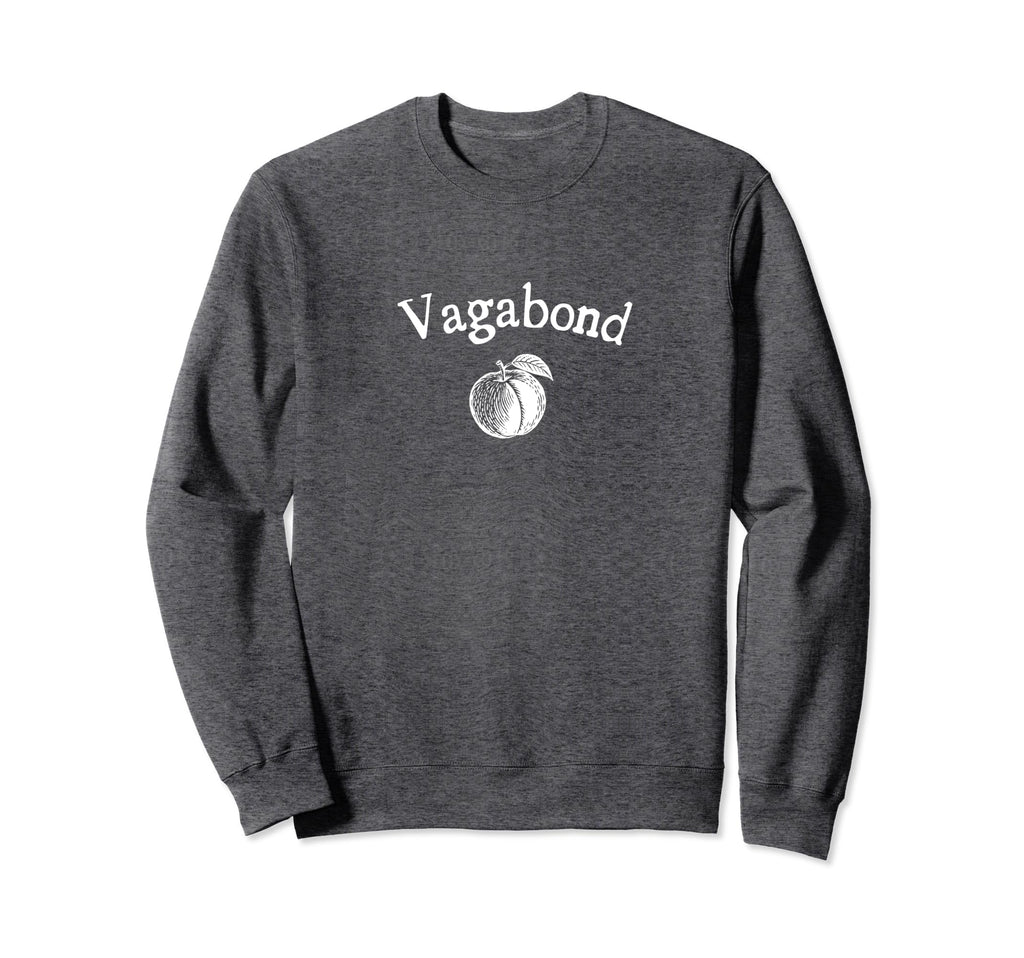 Vagabond Peach Minimal Art Inspired Sweatshirt - Custom Art Print Men Women - T-Shirt, Sweatshirt, Hoodie