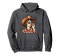 Cowgirl Raising Hell Since Birth Cowgirl Hoodie - Graphic Print Unisex - T-Shirt, Sweatshirt, Hoodie