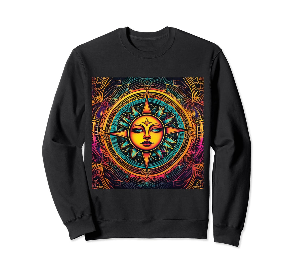 80S Synthwave Vaporwave Hippie Sweatshirt - Minimalist Print for Adults - T-Shirt, Sweatshirt, Hoodie