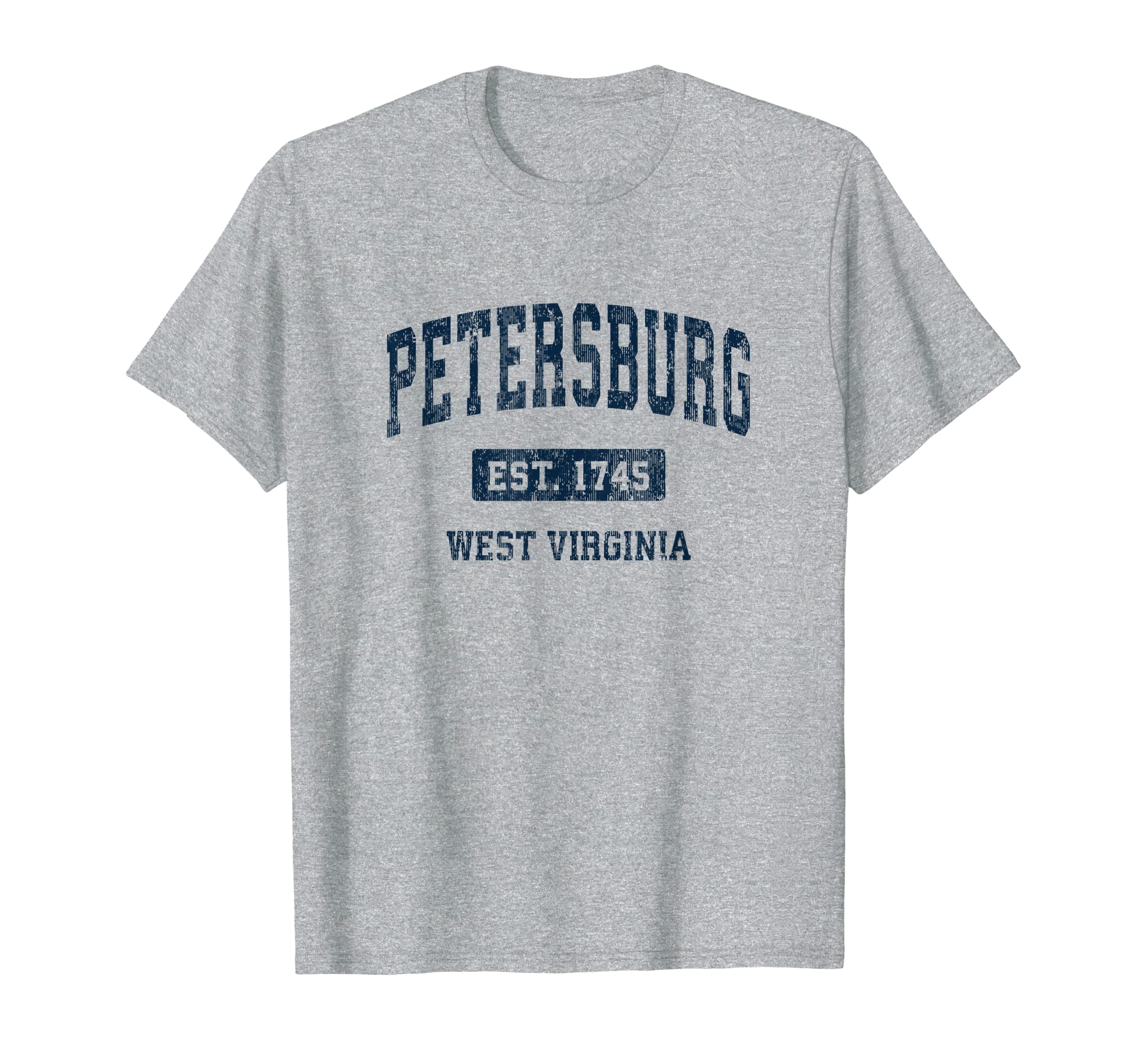 Petersburg West Virginia Wv Athletic T-Shirt - Casual Everyday Wear Unisex - T-Shirt, Sweatshirt, Hoodie