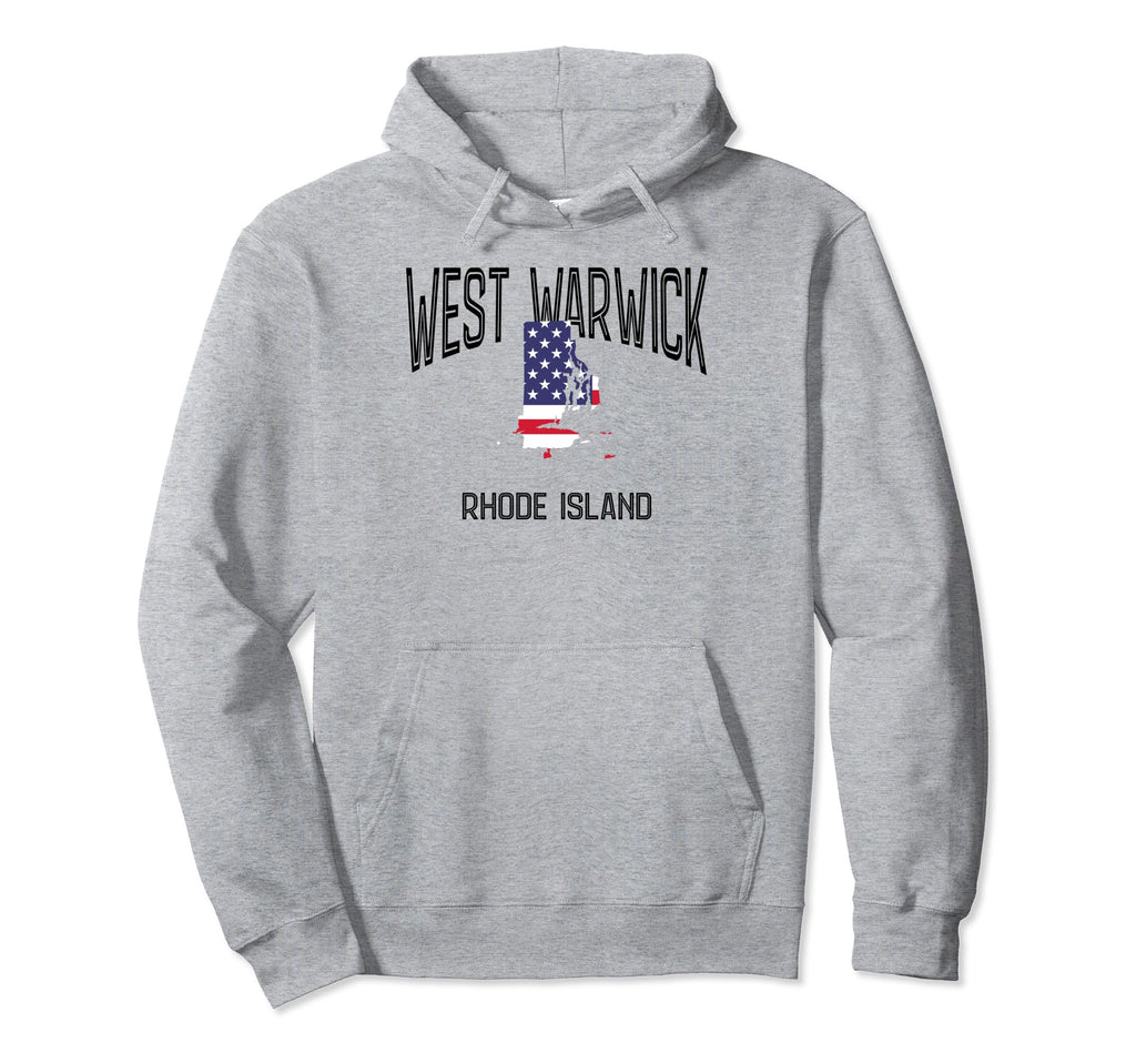 West Warwick Rhode Island Ri Hoodie - Streetwear Style for Adults - T-Shirt, Sweatshirt, Hoodie