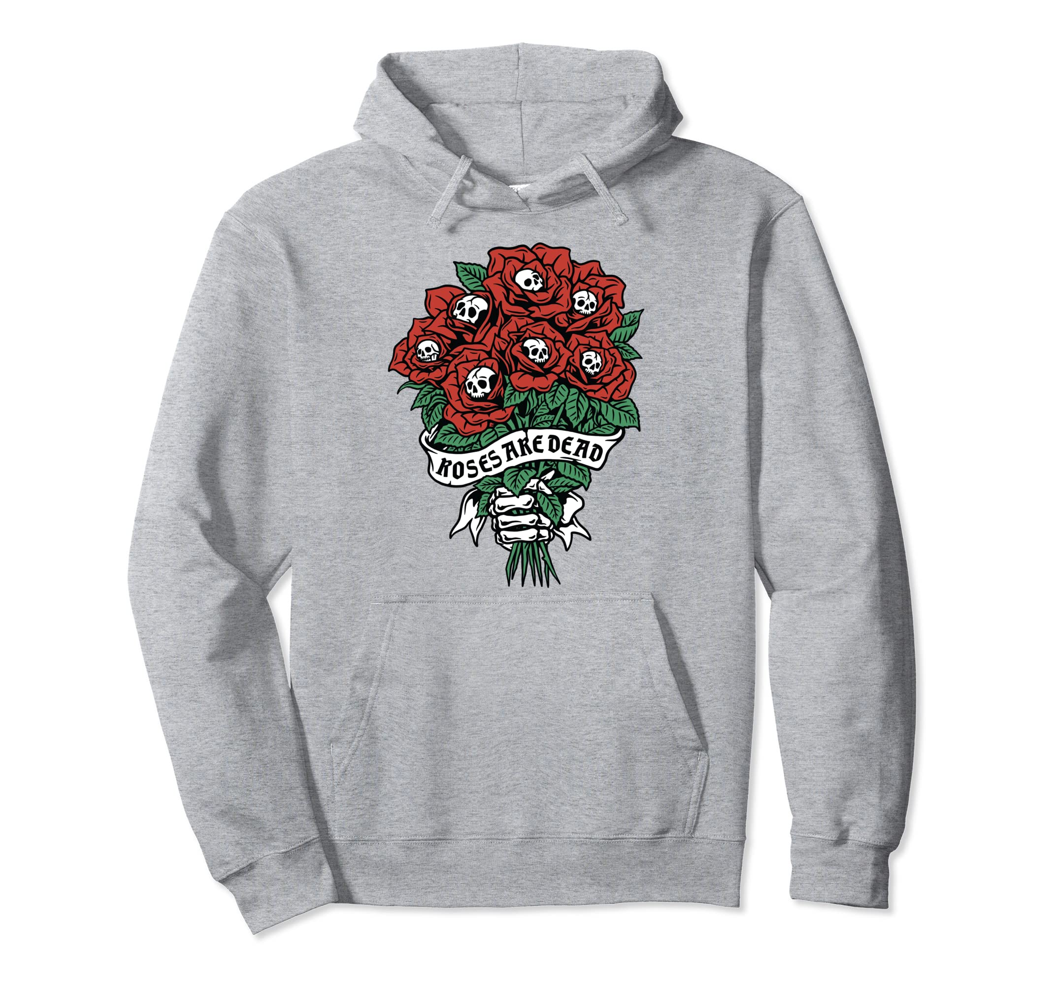 Roses Are Dead Traditional Tattoo Flash Hoodie - Unique Graphic Men Women - T-Shirt, Sweatshirt, Hoodie