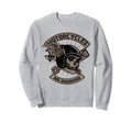 Skull Skeleton Motorbike Sweatshirt - Fun Novelty Design Unisex - T-Shirt, Sweatshirt, Hoodie