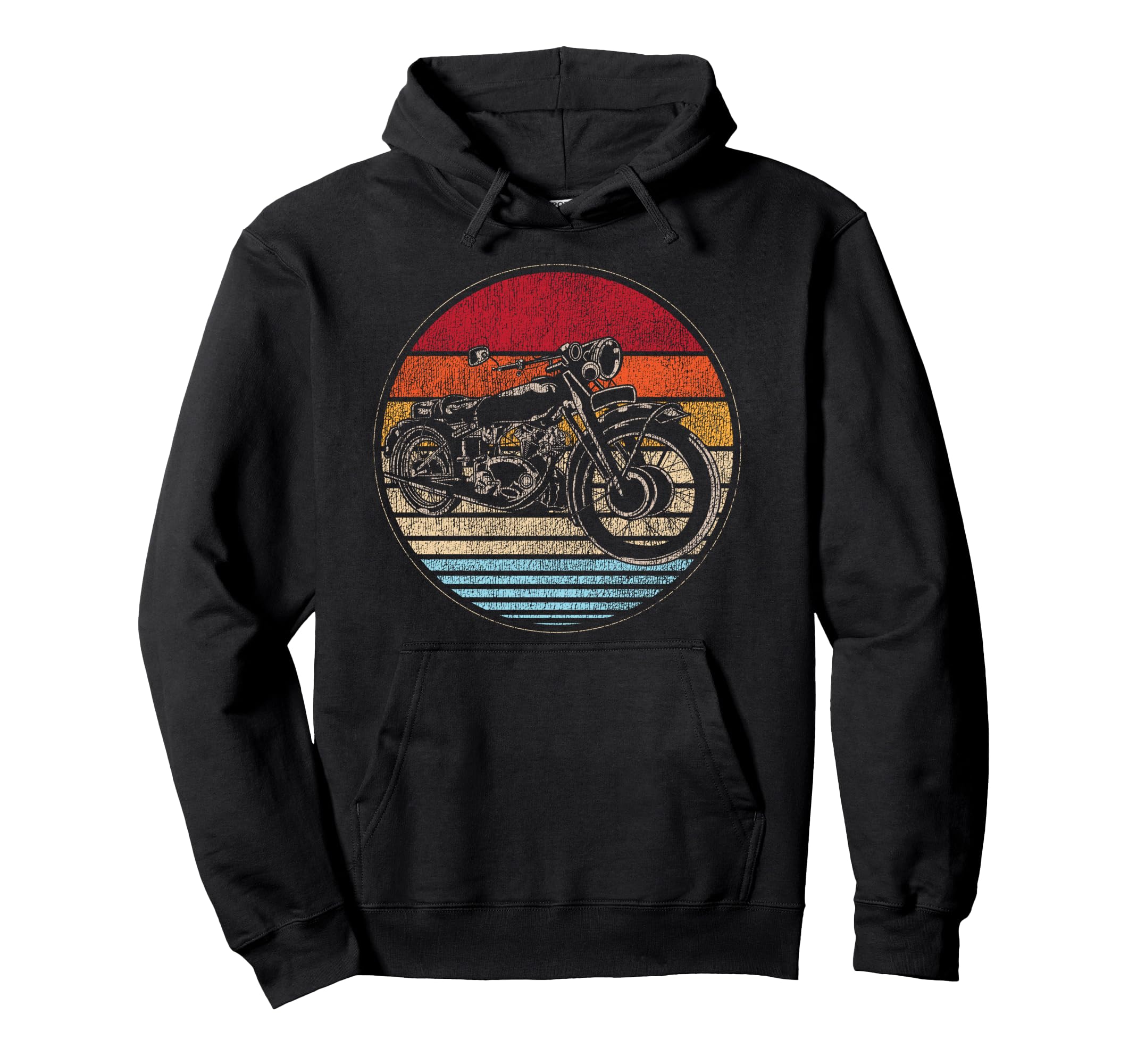 Motorcycle Biker Hoodie - Unique Graphic Men Women - T-Shirt, Sweatshirt, Hoodie