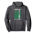 Fight Stigma Mental Health Awareness Hoodie - Fun Novelty Design Men Women - T-Shirt, Sweatshirt, Hoodie
