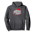 Distressed Mountains Please 80S Hiking Hoodie - Novelty Apparel for Adults - T-Shirt, Sweatshirt, Hoodie