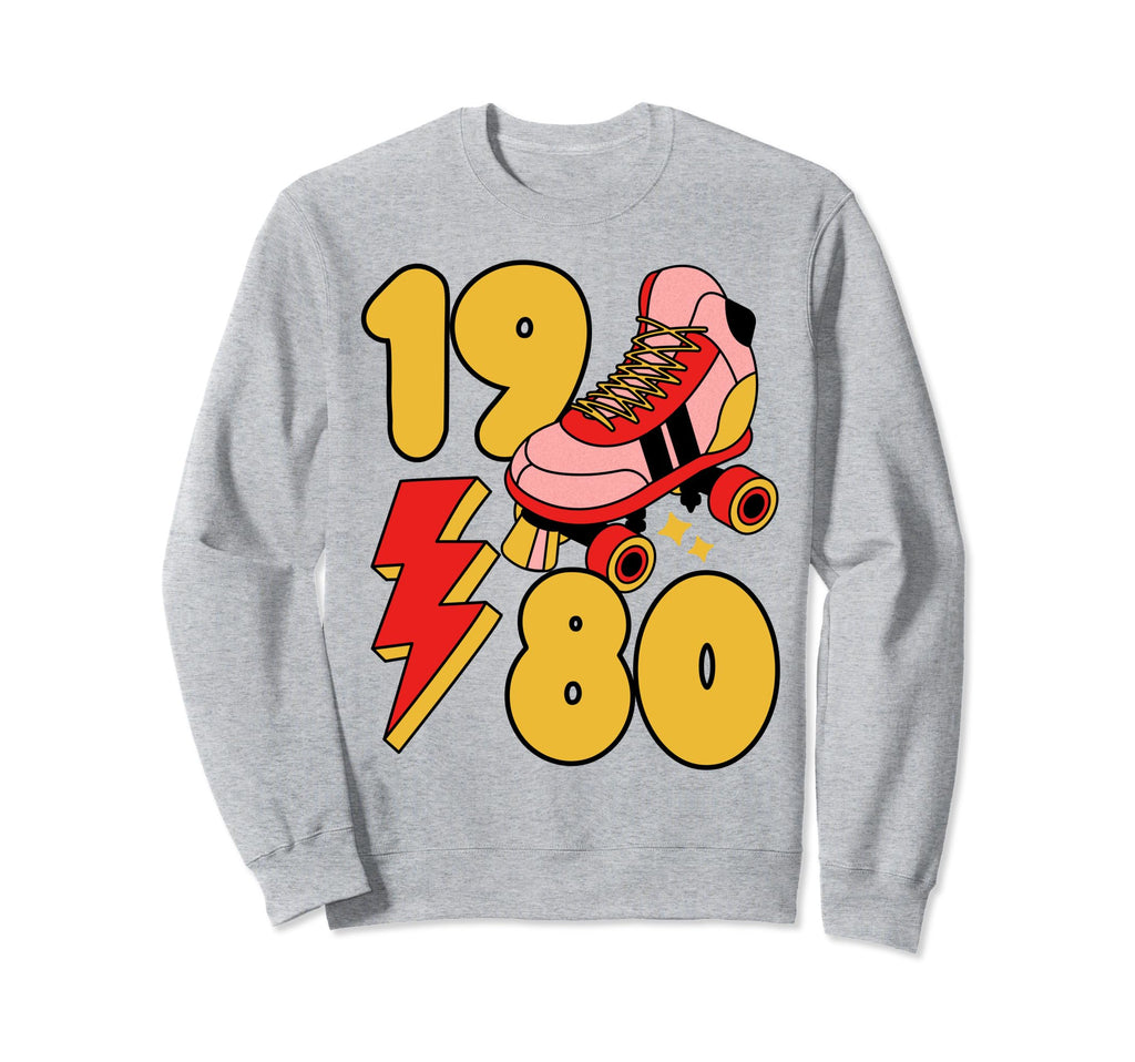 1980 Roller Skate 80S Nostalgia Sweatshirt - Custom Art Print Men Women - T-Shirt, Sweatshirt, Hoodie
