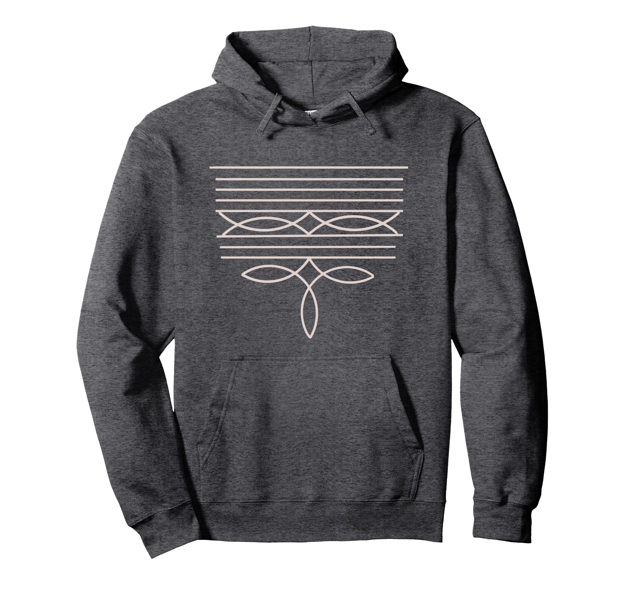 Western Boot Stitch Hoodie - Trendy Graphic Men Women - T-Shirt, Sweatshirt, Hoodie