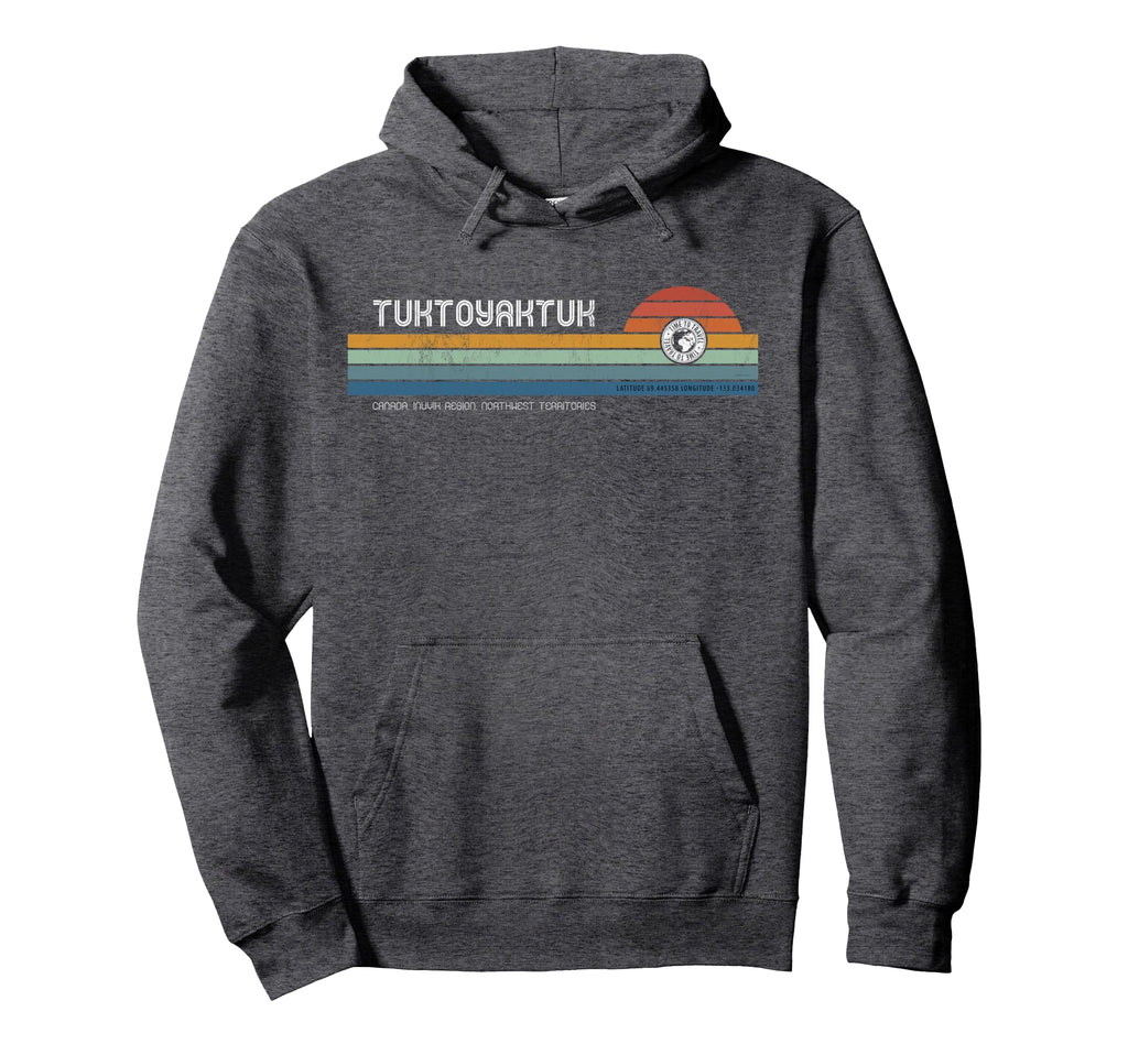 Tuktoyaktuk Northwest Territories Synth Hoodie - Graphic Print Unisex - T-Shirt, Sweatshirt, Hoodie