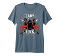 Rockabilly Devil Lady Lucky Spade T-Shirt - Unique Graphic Men Women - T-Shirt, Sweatshirt, Hoodie