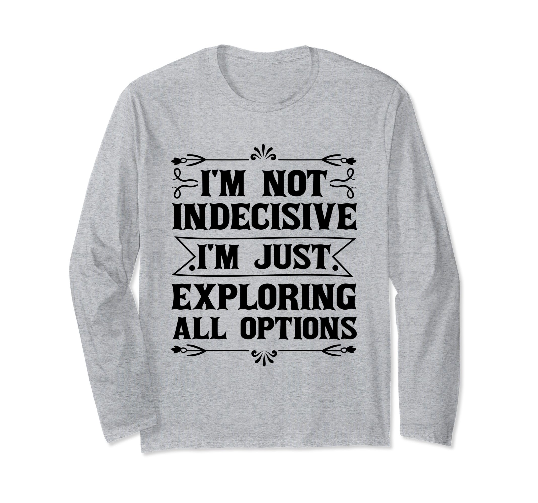 Overthinking Overthinker Funny Sarcasm T-Shirt - Fun Novelty Design Unisex - T-Shirt, Sweatshirt, Hoodie