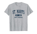 St Marys West Virginia Wv Athletic T-Shirt - Novelty Apparel for Adults - T-Shirt, Sweatshirt, Hoodie