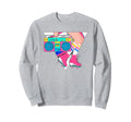 Roller Skating 80S Roller Skates Sweatshirt - Aesthetic Graphic for Adults - T-Shirt, Sweatshirt, Hoodie