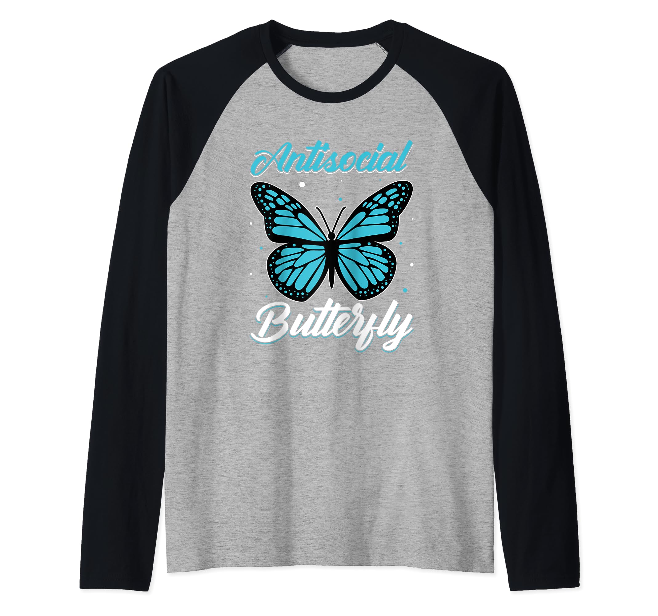 Antisocial Butterfly Loner Sweatshirt - Minimalist Print for Adults - T-Shirt, Sweatshirt, Hoodie