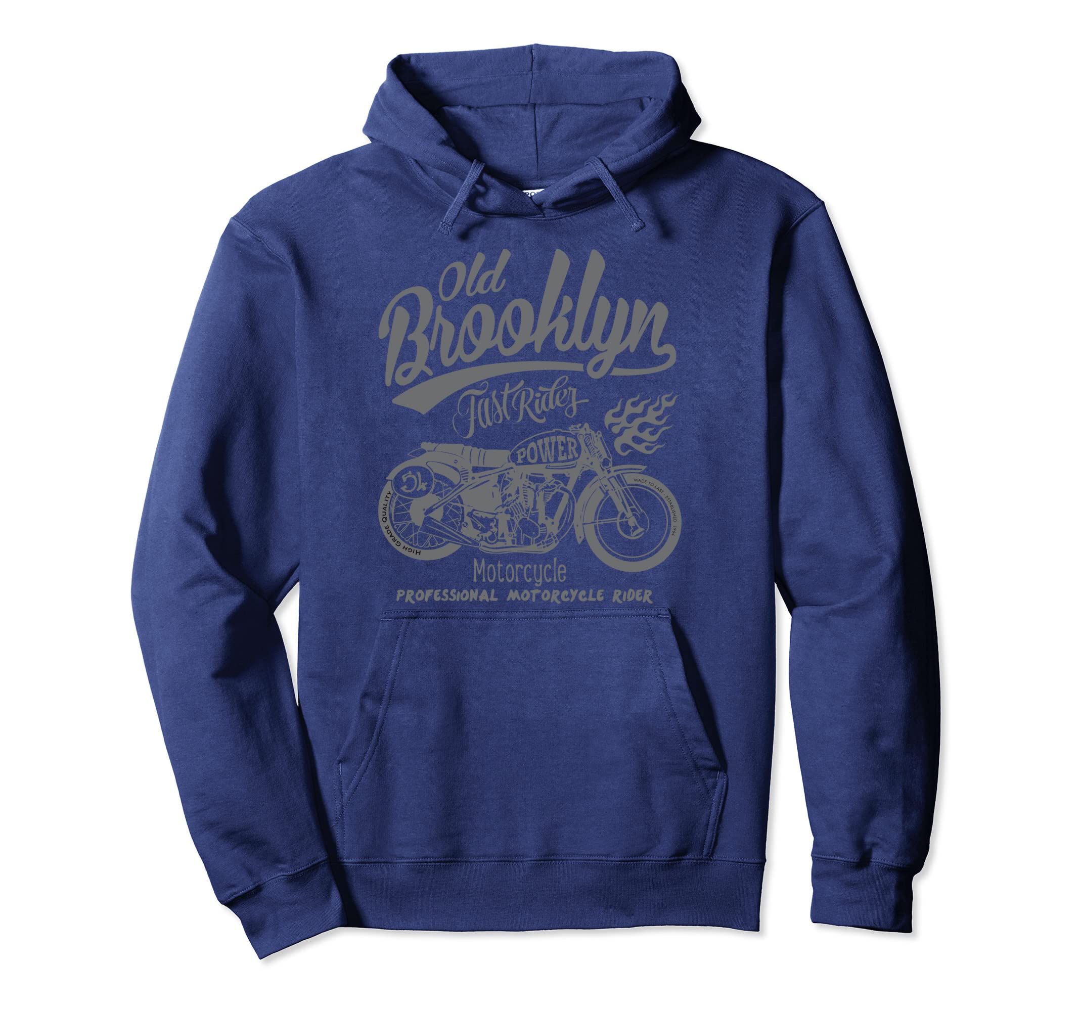 Fast Rider Old Brooklyn Speed Hoodie - Aesthetic Graphic for Adults - T-Shirt, Sweatshirt, Hoodie