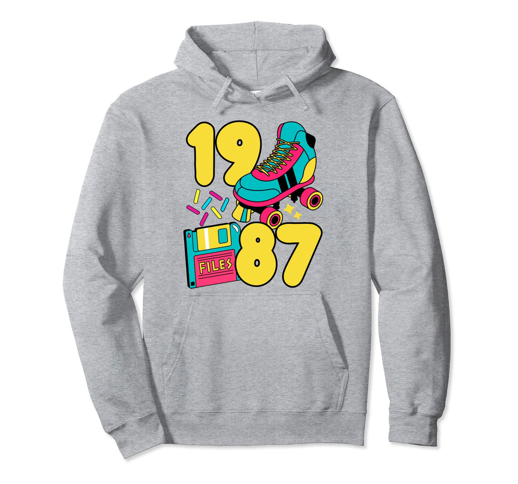 1987 Slow Tec 80S Candy Roller Rink Hoodie - Fun Novelty Design Men Women - T-Shirt, Sweatshirt, Hoodie