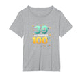 39 And Keeping It 100 Birthday Gift T-Shirt - Aesthetic Graphic for Adults - T-Shirt, Sweatshirt, Hoodie