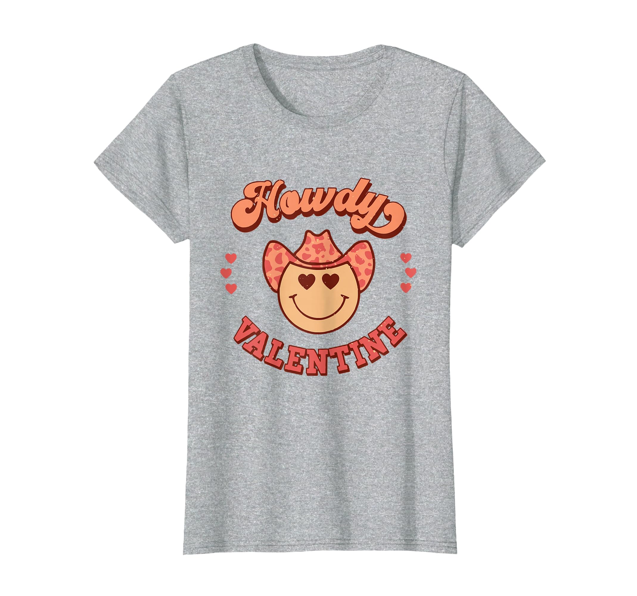 Howdy Valentines Day Western Cowhide T-Shirt - Minimalist Print Men Women - T-Shirt, Sweatshirt, Hoodie