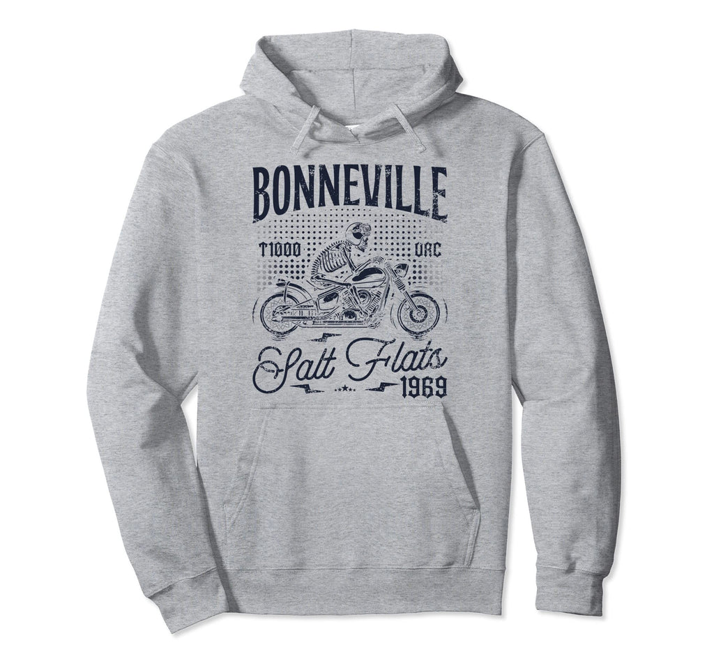 Bonneville Salt Flats Motorcycle Racing Hoodie - Trendy Graphic for Adults - T-Shirt, Sweatshirt, Hoodie