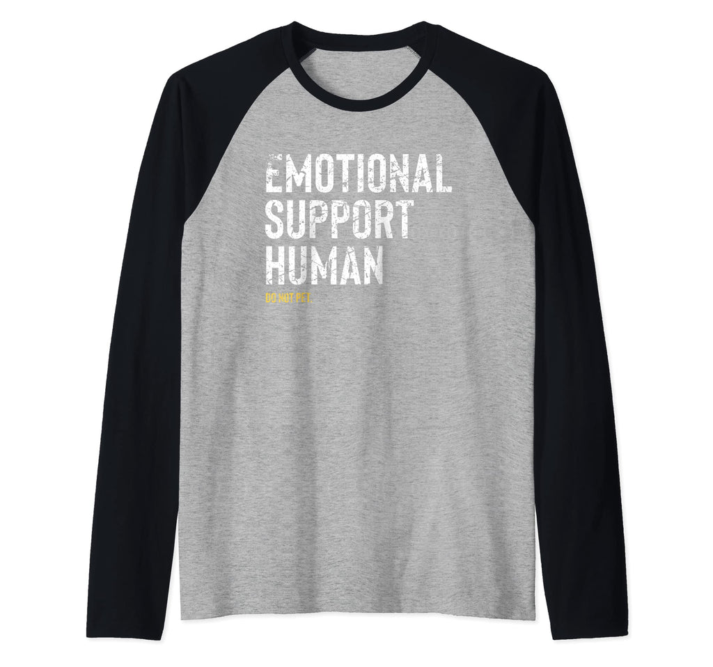 Emotional Support Human Funny Pet Sweatshirt - Aesthetic Graphic Men Women - T-Shirt, Sweatshirt, Hoodie