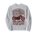 72 Years Old Biker Birthday Sweatshirt - Fun Novelty Design Unisex - T-Shirt, Sweatshirt, Hoodie