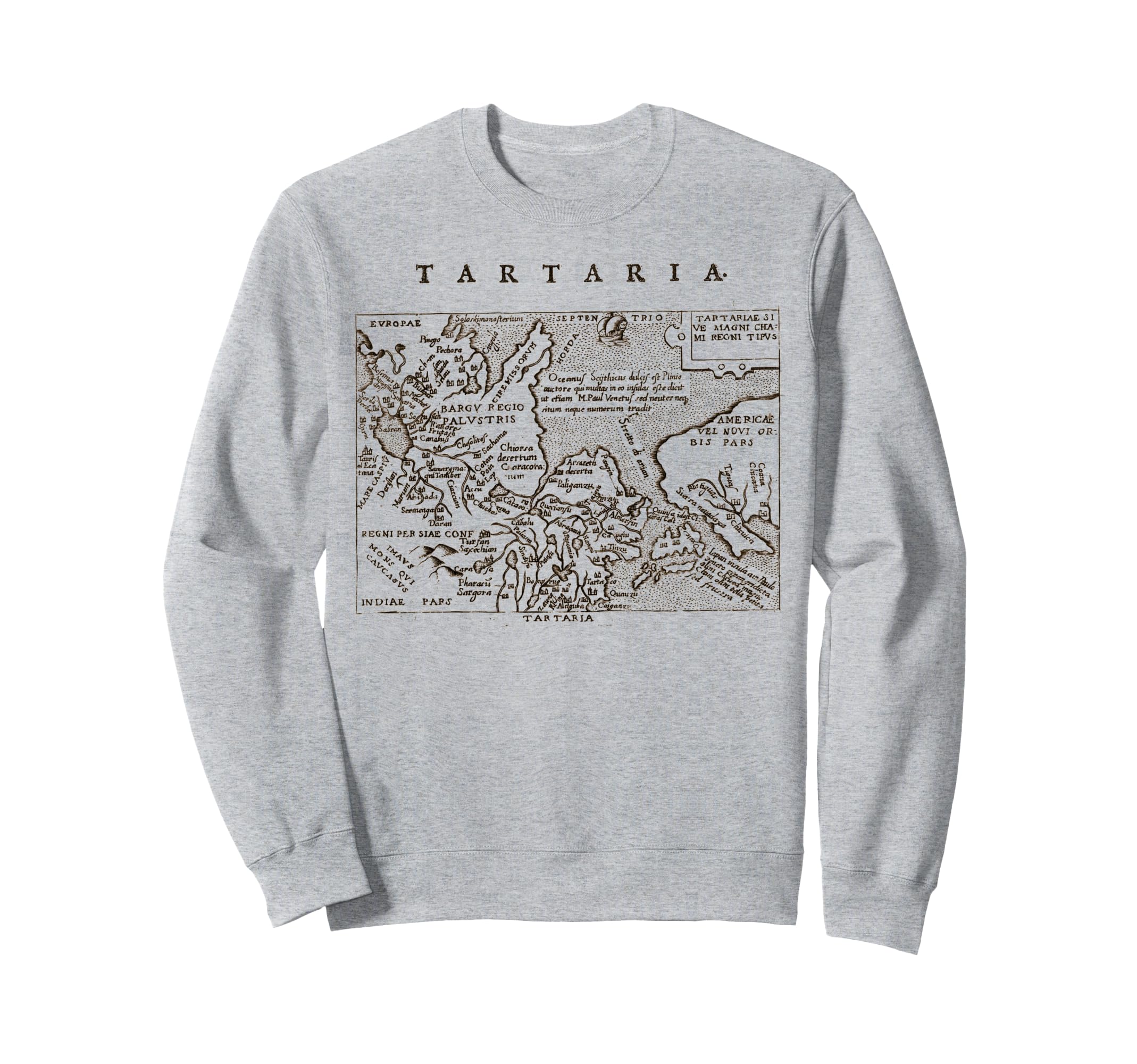 Tartaria Tartarian Tartary Flag Sweatshirt - Unique Graphic Unisex - T-Shirt, Sweatshirt, Hoodie
