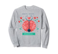 We Wear Green Mental Health Sweatshirt - Graphic Print for Adults - T-Shirt, Sweatshirt, Hoodie