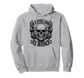 Steel Horse I Ride Motorcycle Skull Hoodie - Custom Art Print Men Women - T-Shirt, Sweatshirt, Hoodie