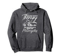 Biker Therapy Motorcycle Funny Biker Hoodie - Novelty Apparel Unisex - T-Shirt, Sweatshirt, Hoodie