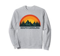 South Carolina Sunset 80S Summer Sweatshirt - Aesthetic Graphic Men Women - T-Shirt, Sweatshirt, Hoodie