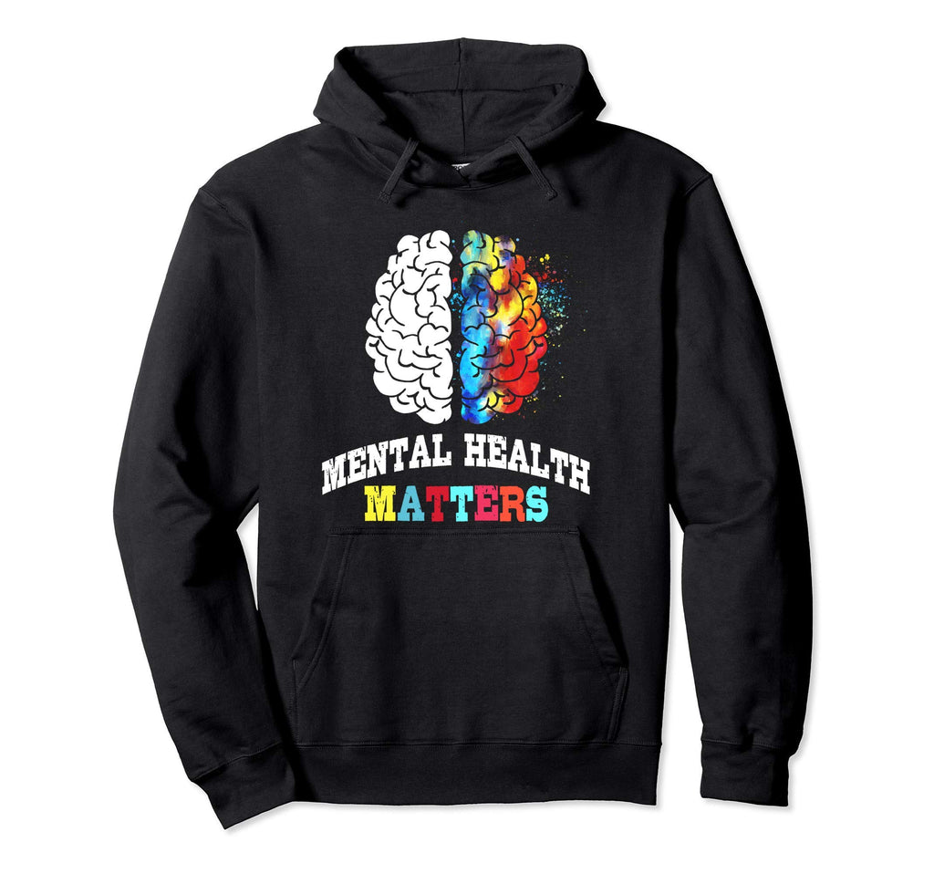 Mental Health Matters Awareness Month Hoodie - Custom Art Print for Adults - T-Shirt, Sweatshirt, Hoodie