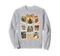Stamp Holiday Postage Art Sweatshirt - Novelty Apparel Unisex - T-Shirt, Sweatshirt, Hoodie