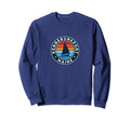 Kennebunkport Maine Me Sailboat 70S Sweatshirt - Trendy Graphic for Adults - T-Shirt, Sweatshirt, Hoodie