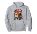 Dibs Cowboy Boots Hat Western Country Hoodie - Novelty Apparel for Adults - T-Shirt, Sweatshirt, Hoodie