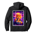 Ufo Ramen Cat Meme Synthwave 80S Hoodie - Minimalist Print for Adults - T-Shirt, Sweatshirt, Hoodie