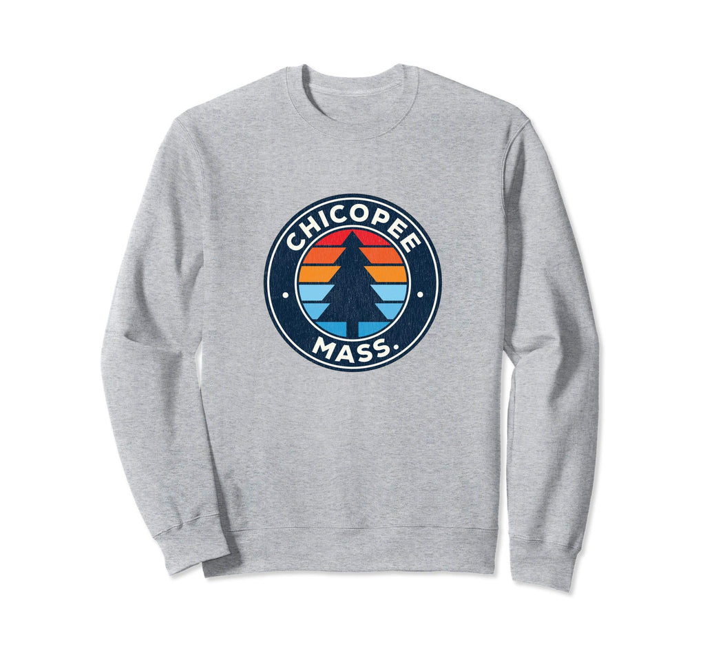 Chicopee Massachusetts Ma 70S Sweatshirt - Streetwear Style for Adults - T-Shirt, Sweatshirt, Hoodie