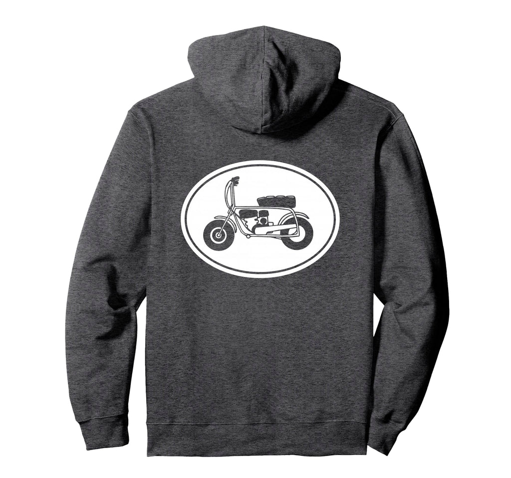 Mini Bike Minibike Hoodie - Minimalist Print for Adults - T-Shirt, Sweatshirt, Hoodie