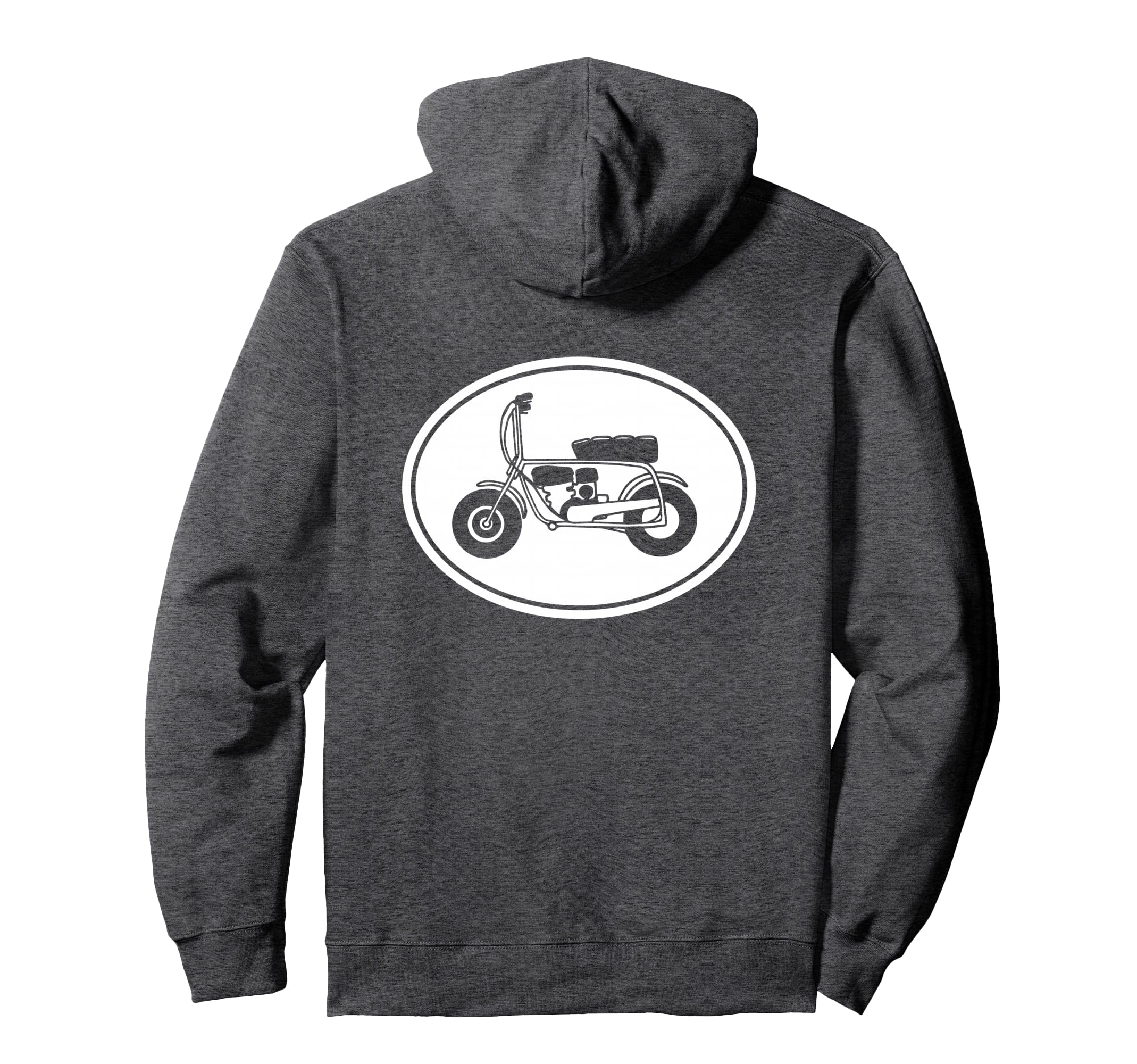 Mini Bike Minibike Hoodie - Minimalist Print for Adults - T-Shirt, Sweatshirt, Hoodie