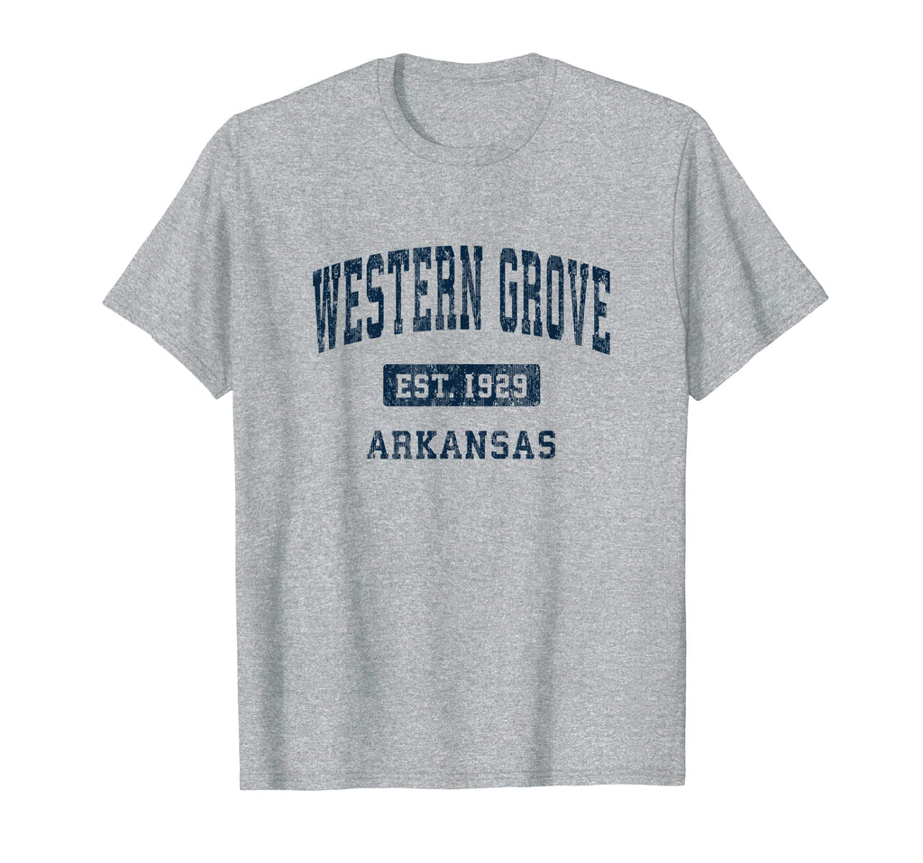 Western Grove Arkansas Ar Athletic T-Shirt - Casual Everyday Wear Unisex - T-Shirt, Sweatshirt, Hoodie