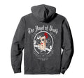 Pin Up Skull Motorcycle Biker Babe Hoodie - Minimalist Print for Adults - T-Shirt, Sweatshirt, Hoodie