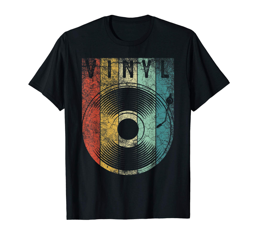 Vinyl Record Player Lp Funny Music Dj T-Shirt - Streetwear Style Men Women - T-Shirt, Sweatshirt, Hoodie