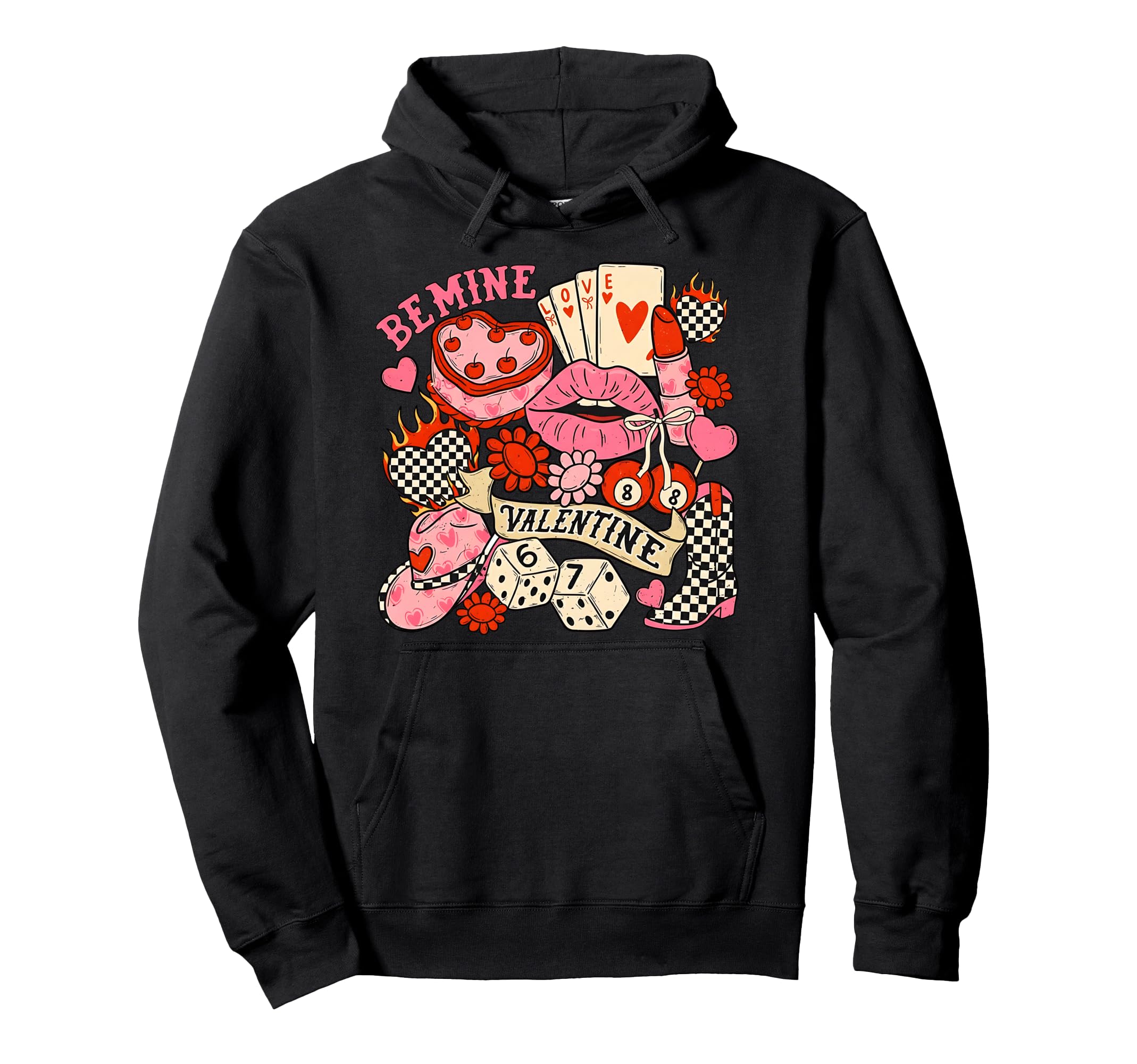 Be My Valentine Coquette Howdy Western Hoodie - Streetwear Style Men Women - T-Shirt, Sweatshirt, Hoodie