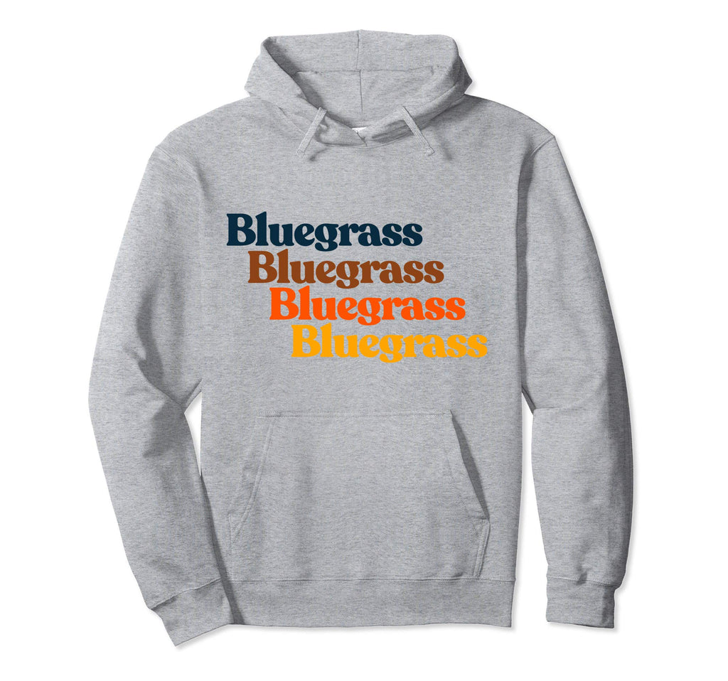 70S Bluegrass Typography Vibe Hoodie - Custom Art Print Men Women - T-Shirt, Sweatshirt, Hoodie
