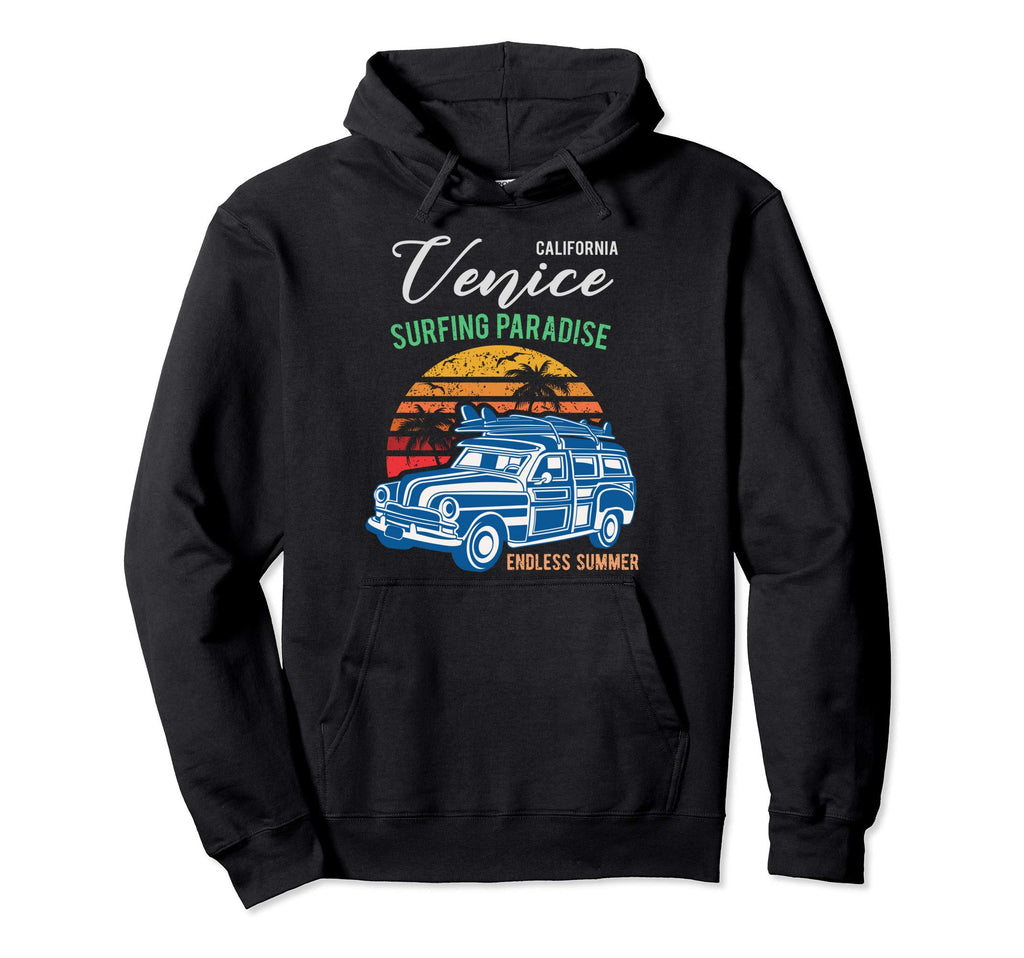 California Venice Beach 70S 80S Venice Ca Hoodie - Graphic Print Men Women - T-Shirt, Sweatshirt, Hoodie