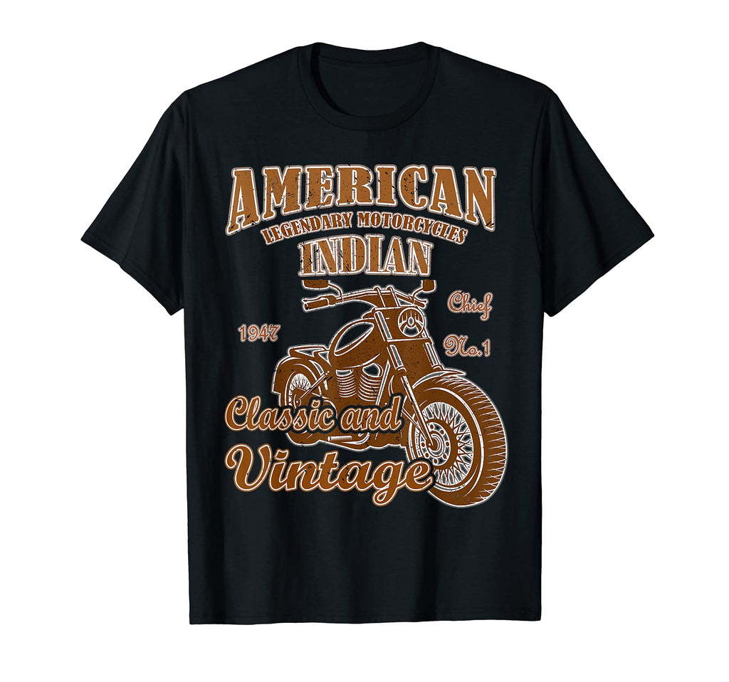 American Legendary Motorcycles Indian T-Shirt - Streetwear Style Men Women - T-Shirt, Sweatshirt, Hoodie