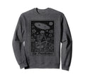 Overthinker Tarot Cards Reader Occult Sweatshirt - Minimalist Print Unisex - T-Shirt, Sweatshirt, Hoodie