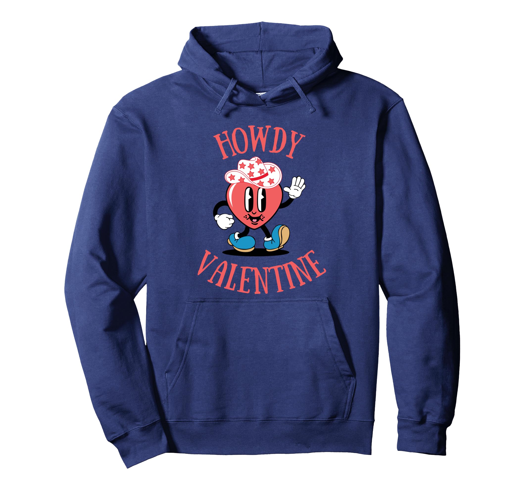 Valentines Day Howdy Valentine Cowgirl Hoodie - Minimalist Print Men Women - T-Shirt, Sweatshirt, Hoodie
