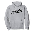 Memphis Tennessee Script 1970S Black Hoodie - Aesthetic Graphic Unisex - T-Shirt, Sweatshirt, Hoodie