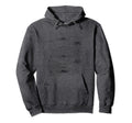Black Grunge Distressed Trendy Hoodie - Casual Everyday Wear Unisex - T-Shirt, Sweatshirt, Hoodie