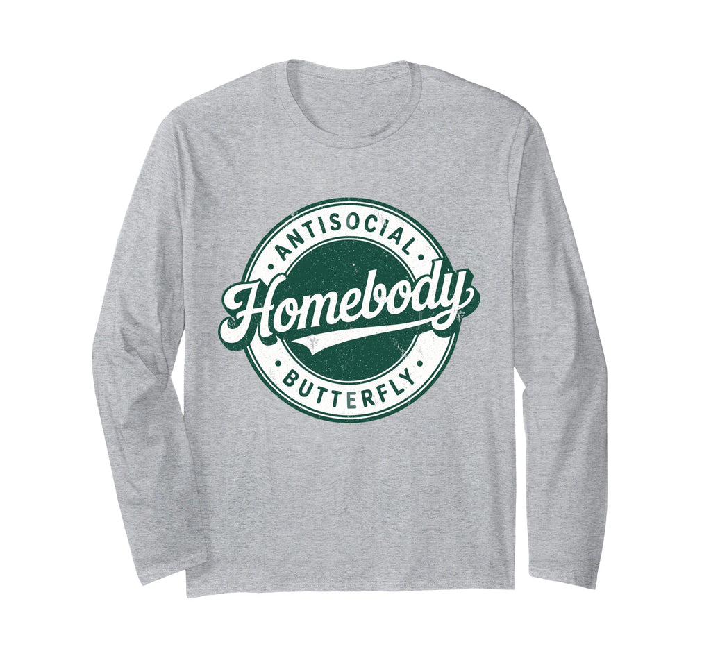 Homebody Antisocial Butterfly T-Shirt - Graphic Print for Adults - T-Shirt, Sweatshirt, Hoodie